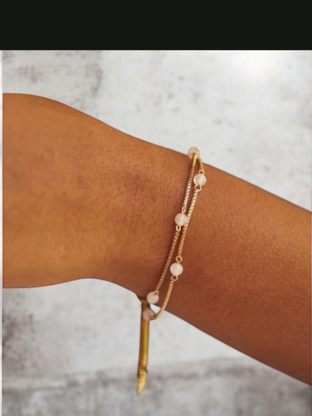 Charged Wellness • Rose Quartz • Adjustable Bracelet